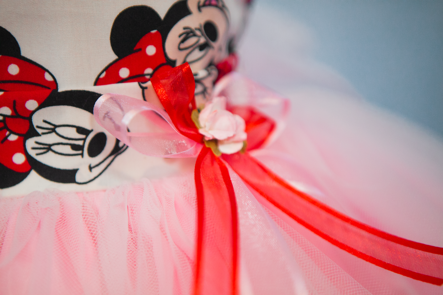 Pink Disney Mini Mouse Girl Dress NDesign #6