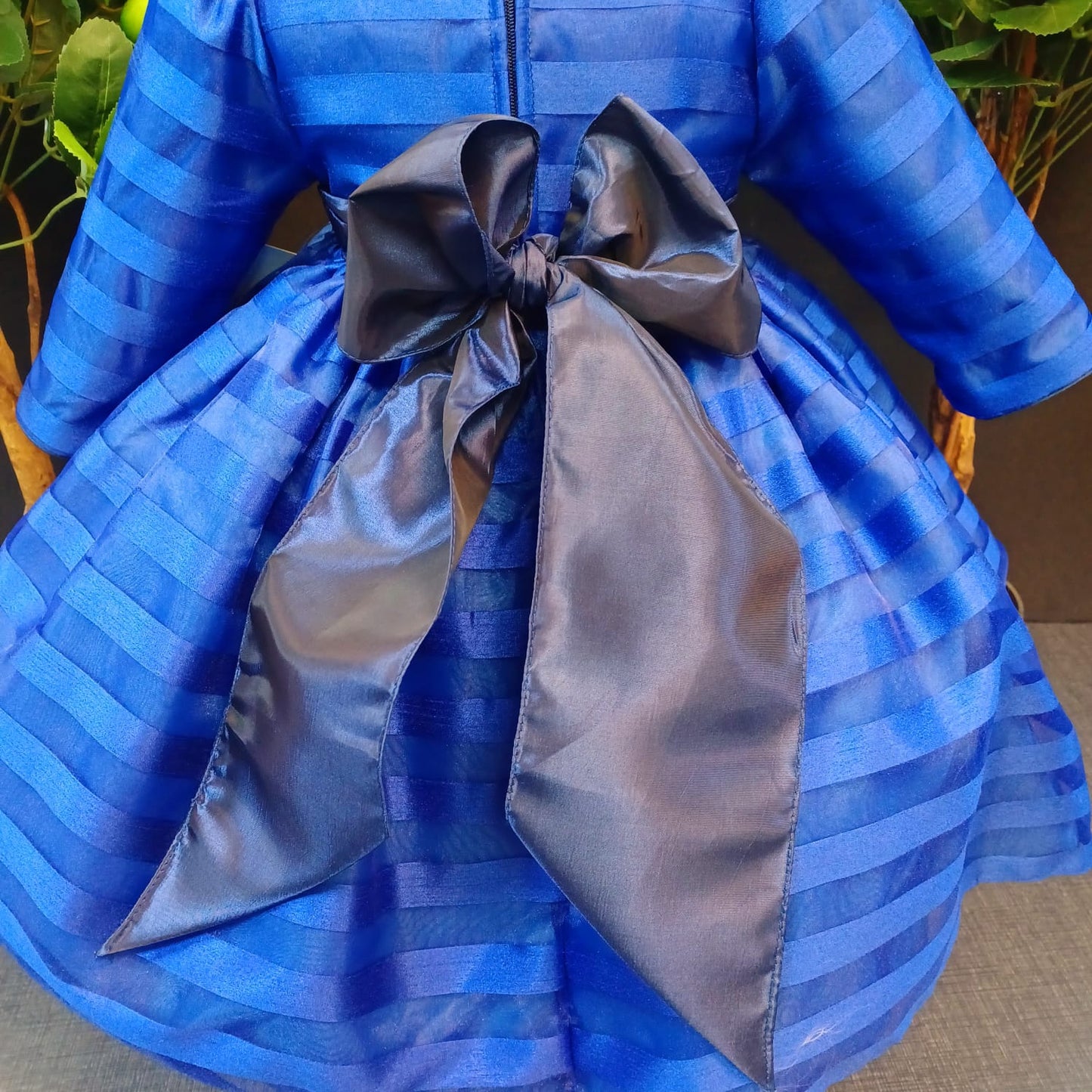 Custom True Blue Girl Dress NDesign #18