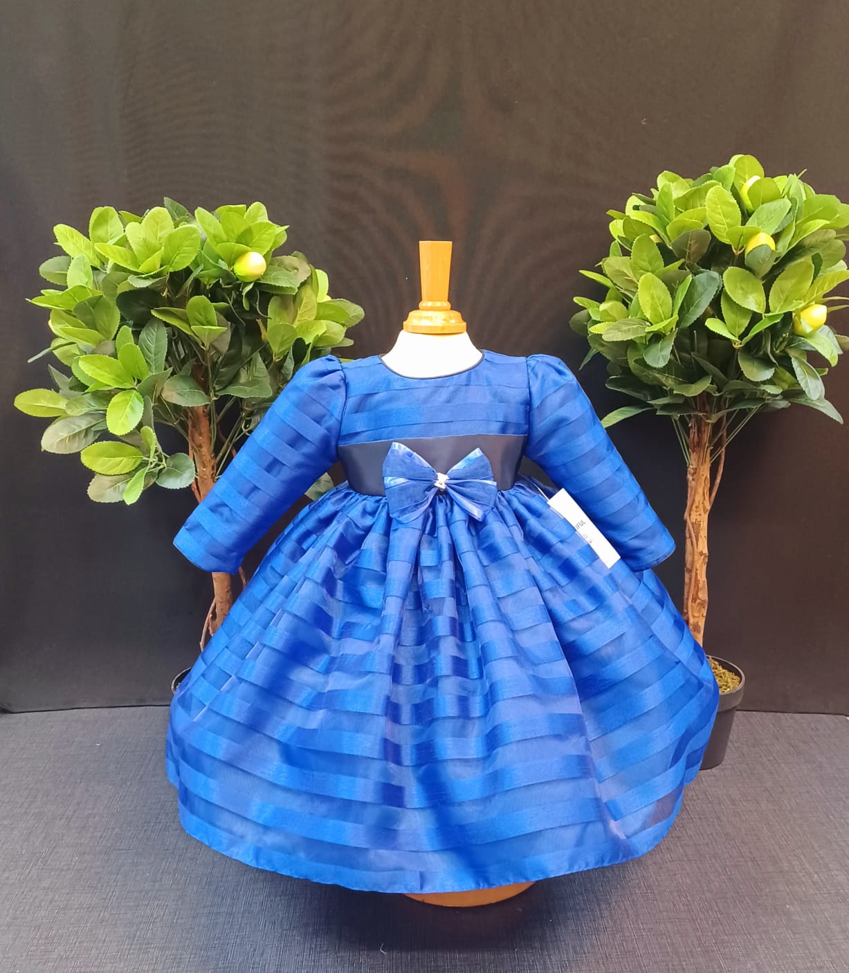 Custom True Blue Girl Dress NDesign #18