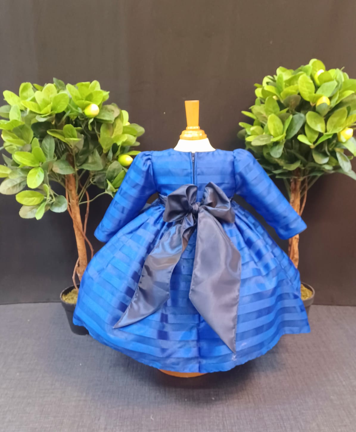 Custom True Blue Girl Dress NDesign #18